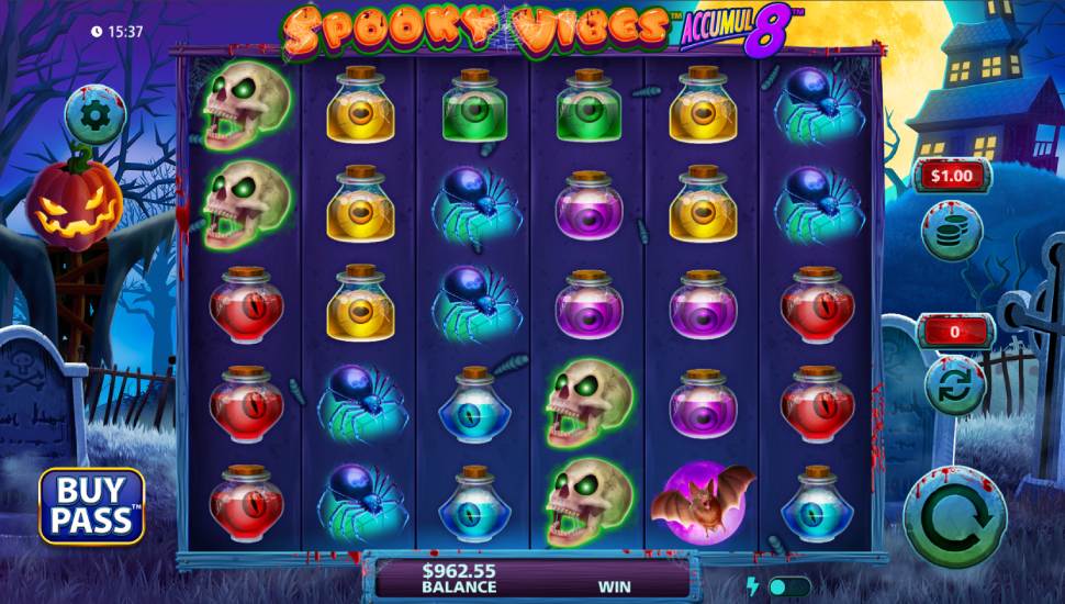 Spooky Vibes Accumul8 Slot - Review, Free & Demo Play preview