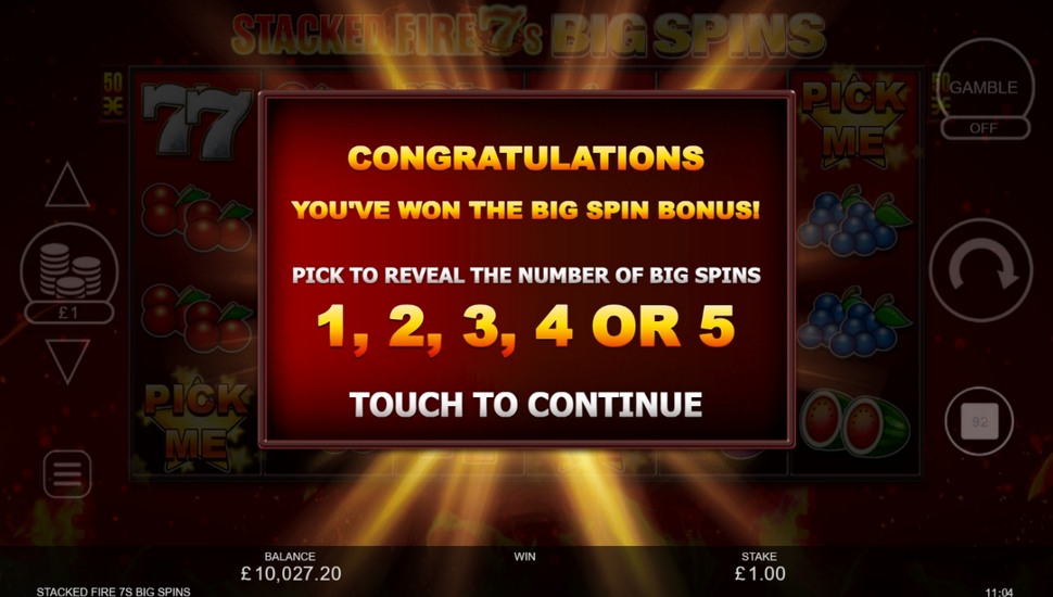 Stacked Fire 7s Big Spins slot Free spins