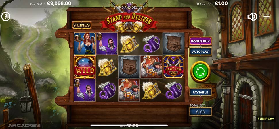 Stand and Deliver slot mobile