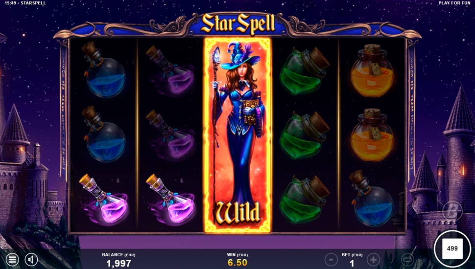Starspell slot - Re-Spins