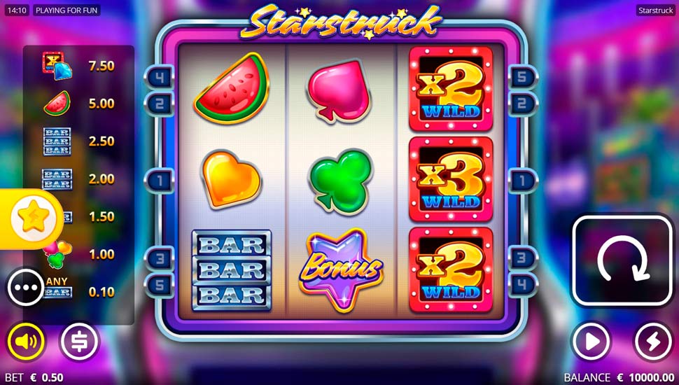 Starstruck Slot - Review, Free & Demo Play preview