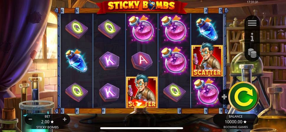 Sticky bombs slot mobile