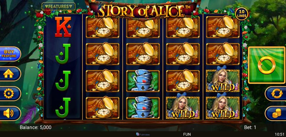 Story of Alice slot Mobile