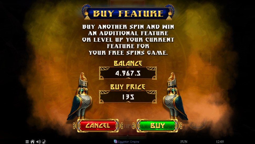 Story of Egypt Egyptian Darkness slot - bonus buy