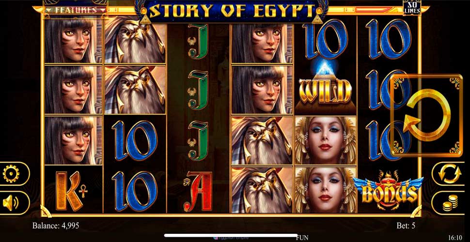 Story of Egypt slot mobile