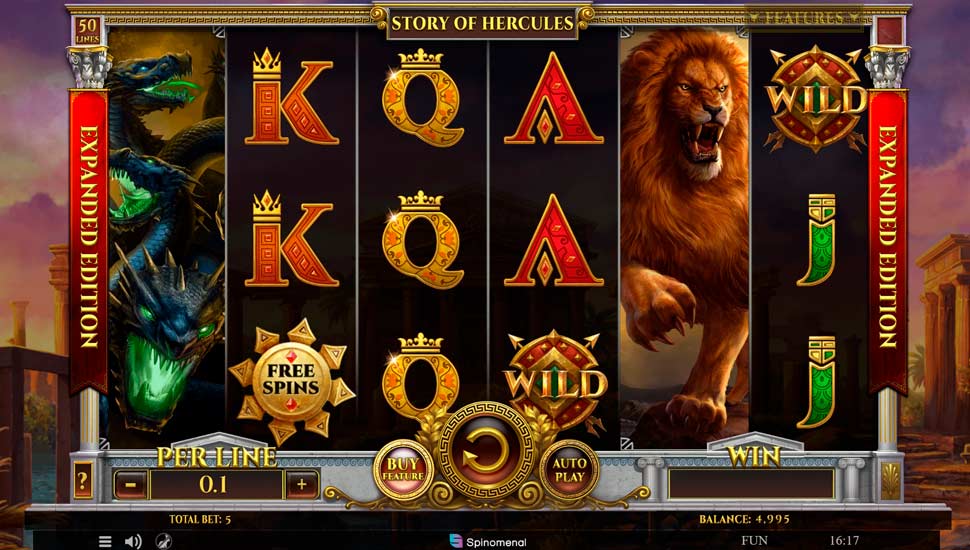 Story of Hercules Expanded Edition Slot - Review, Free & Demo Play