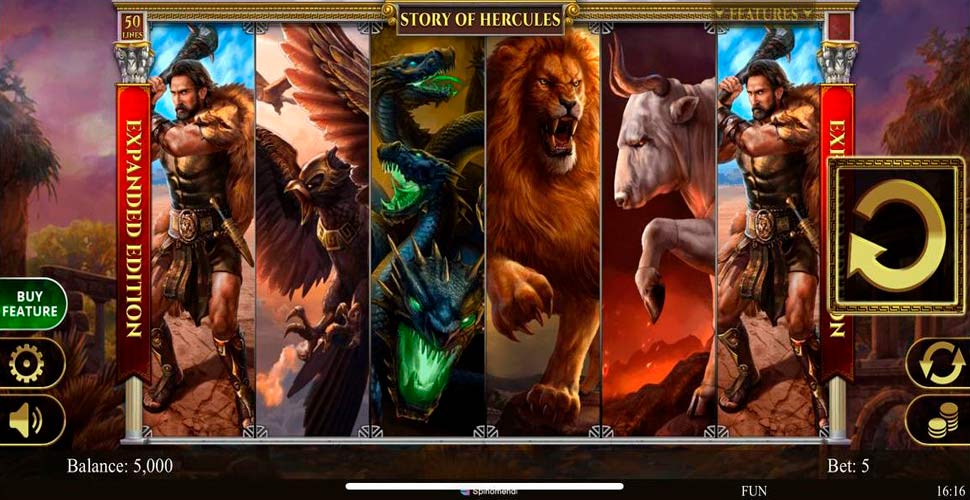 Story of Hercules Expanded Edition slot mobile
