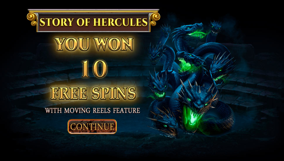 Story of Hercules slot Free Spins Journey