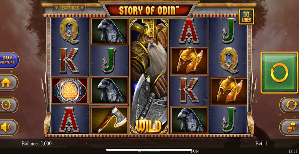 Story of Odin slot mobile