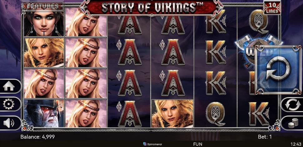 Story Of Vikings 10 Lines Slot Mobile