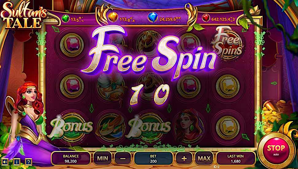 Sultan-s Tale slot free spins
