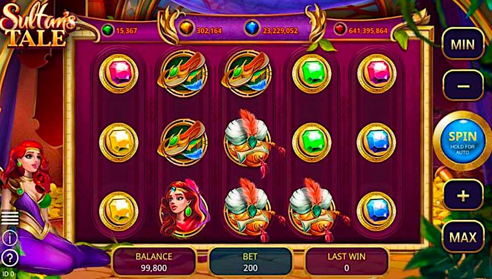 Sultan-s Tale slot mobile
