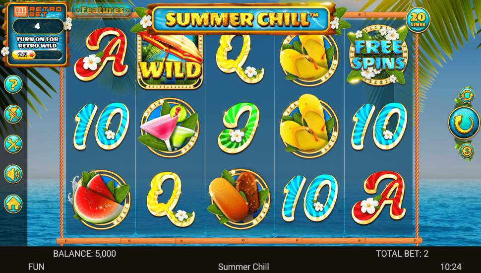 Summer Chill Slot - Review, Free & Demo Play preview