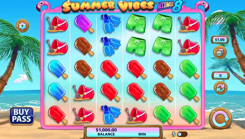 Summer Vibes Accumul8 Slot - Review, Free & Demo Play preview