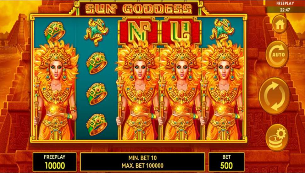 Sun Goddess slot mobile
