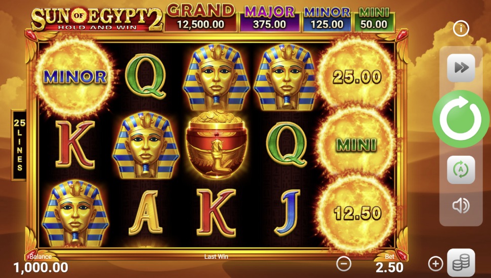 Sun of Egypt 2 Hold and Win - Slot