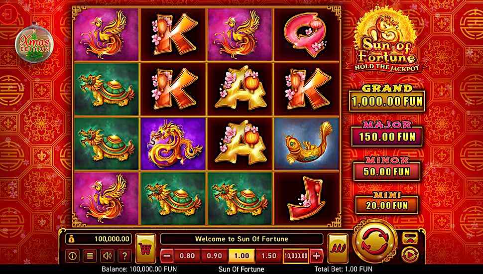 Sun of Fortune Xmas Edition Slot - Review, Free & Demo Play preview
