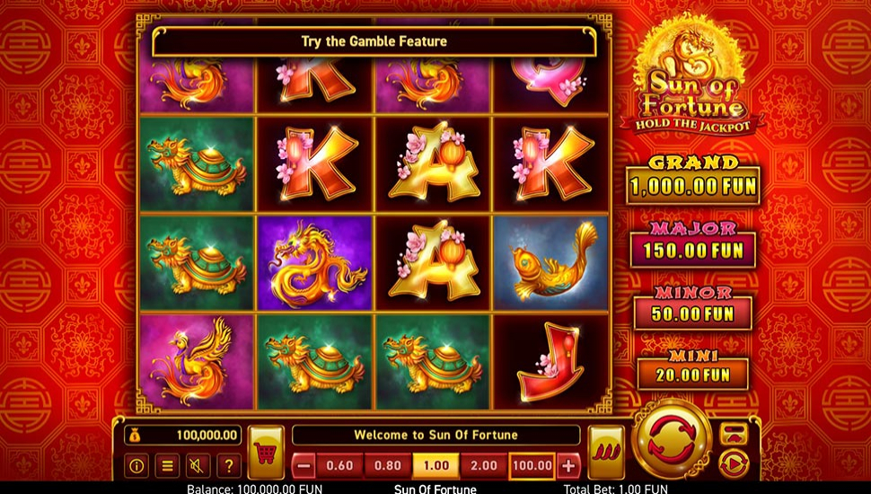 Sun of Fortune slot preview