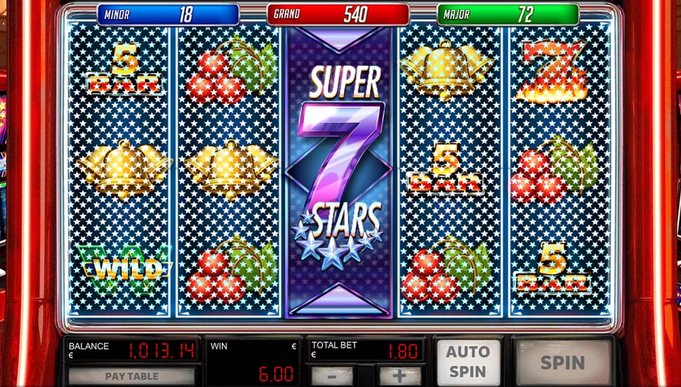 Super 12 Stars slot - super seven