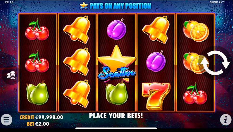 Super 7s slot mobile