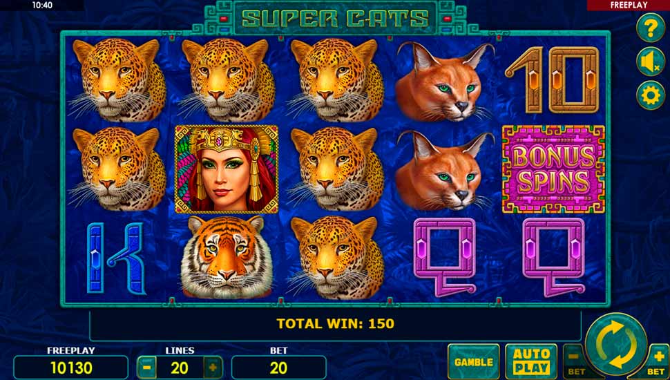 Super Cats Slot - Review, Free & Demo Play preview