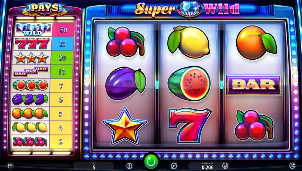 Super Diamond Wild Slot - Review, Free & Demo Play