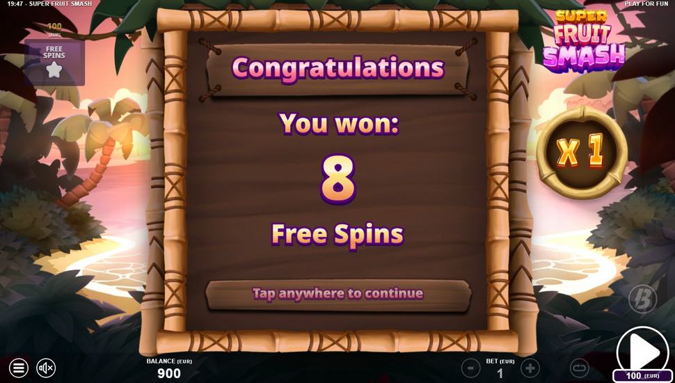 casino smash free spins