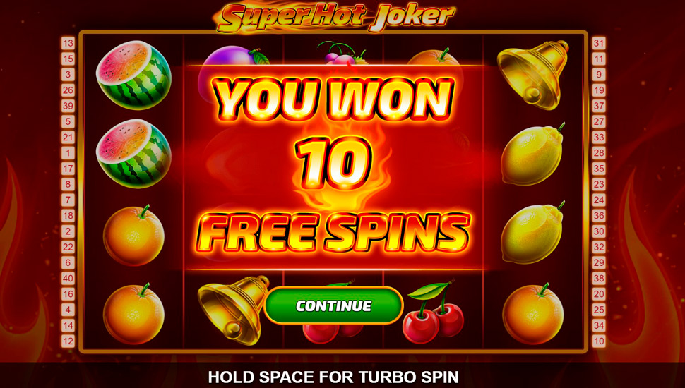 Super hot joker slot - Free Spins