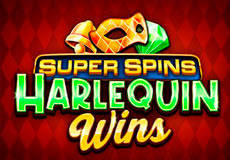 Super Spins Harlequin Wins Slot - Review, Free & Demo Play logo