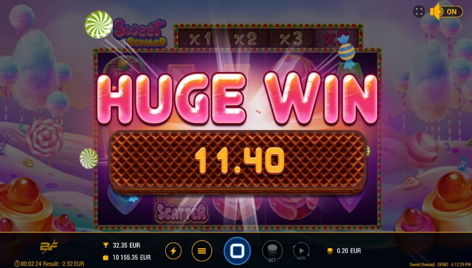 Sweet Reward slot - feature