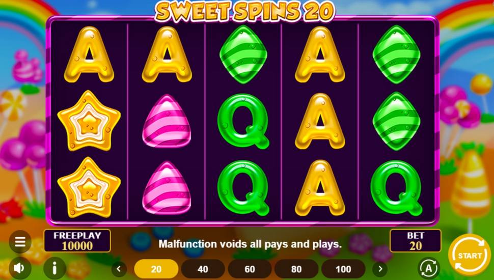 Sweet Spins 20