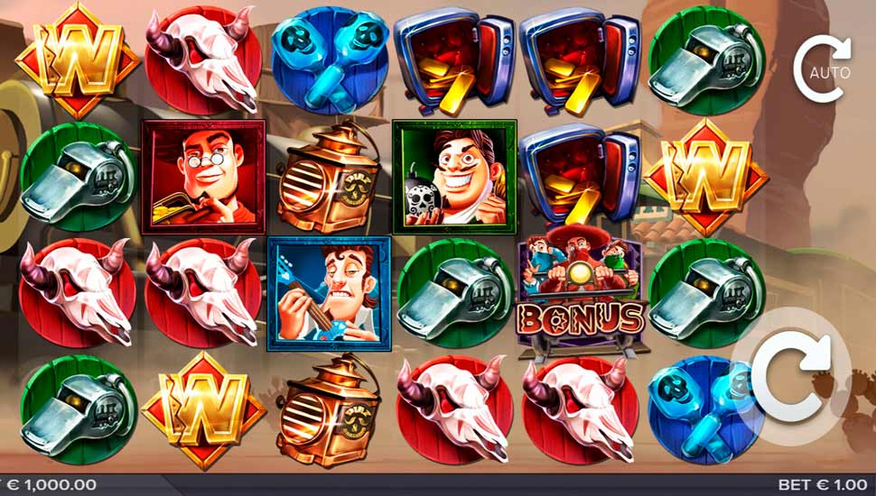 Taco Brothers Derailed Slot preview