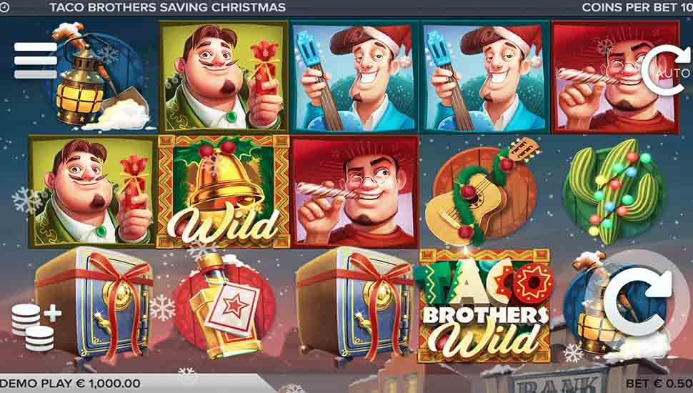 Taco Brothers Saving Christmas Slot - Review, Free & Demo Play preview