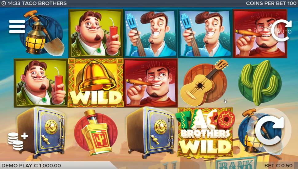 Taco Brothers Slot - Review, Free & Demo Play