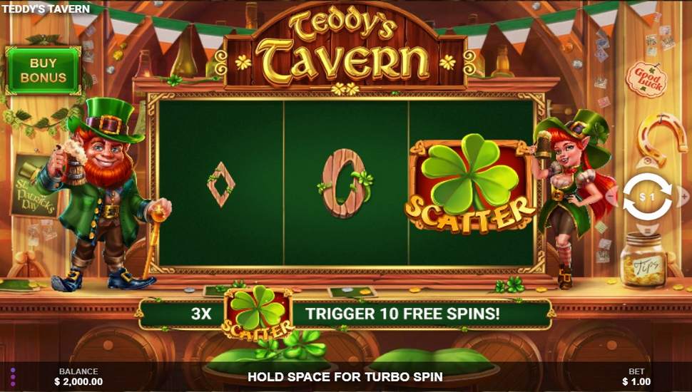 Teddy's Tavern Slot - Free, Review & Demo Play