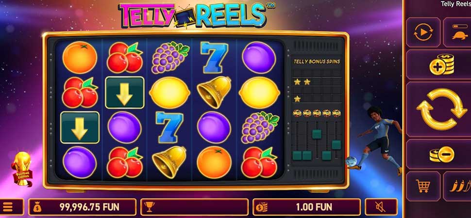 Telly Reels Football Edition slot mobile