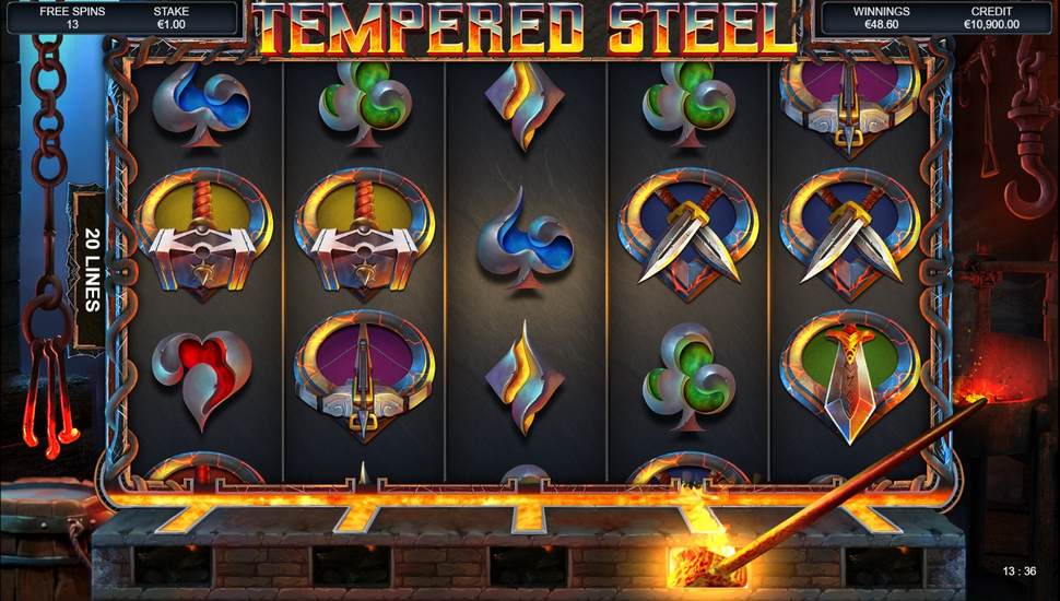 Tempered Steel Slot - Free Spins