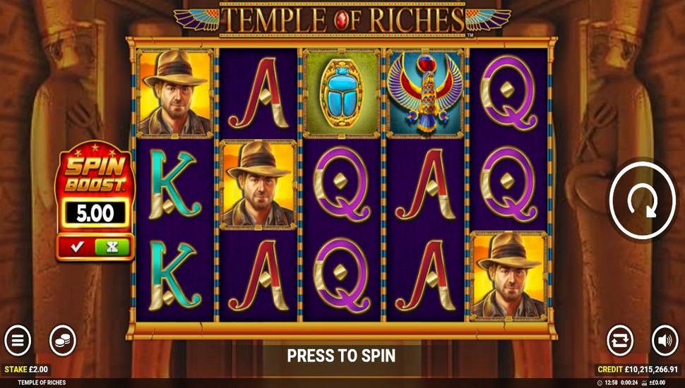 Temple of Riches Slot Mobile