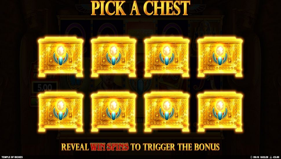 Temple of Riches Slot - Spin Boost