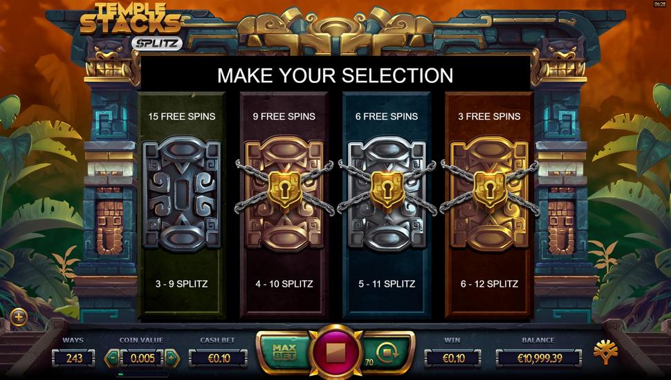 Temple Stacks Slot - Free Spins