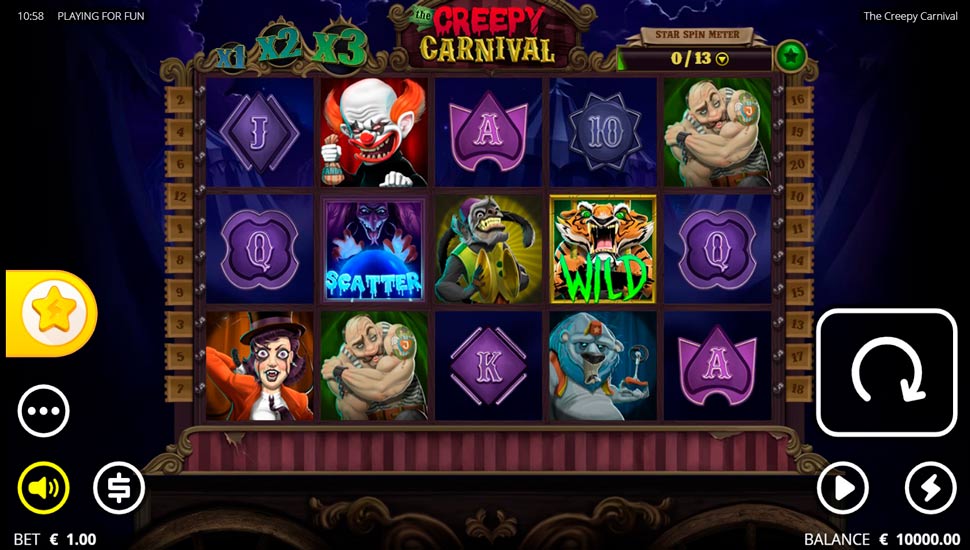The Creepy Carnival Slot - Review, Free & Demo Play