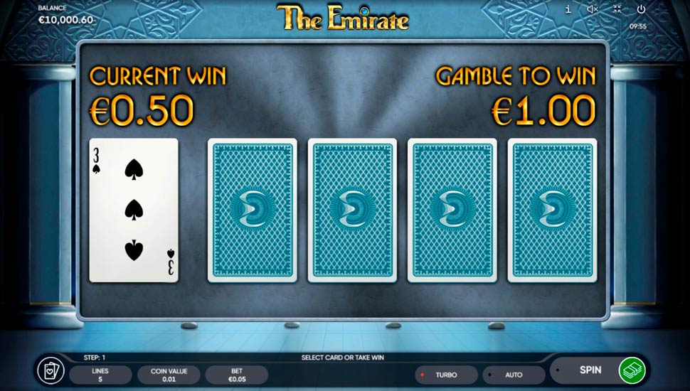The emirate slot - Gamble