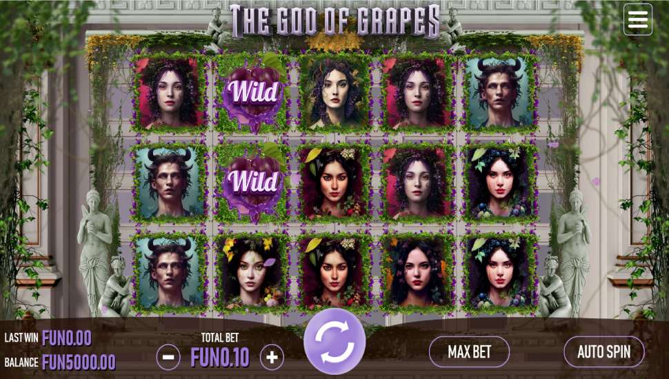 The God of Grapes Slot - Review, Free & Demo Play preview