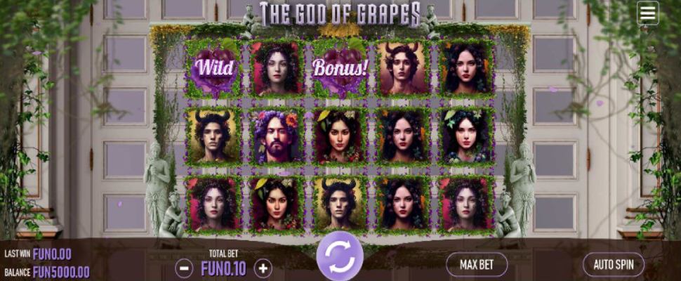 The God of Grapes slot mobile