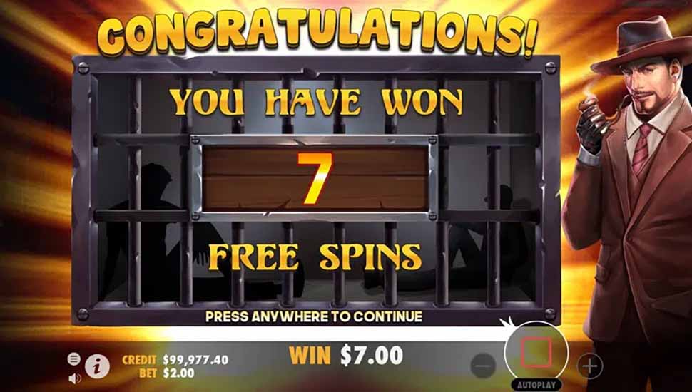 The Great Stick-Up slot free spins