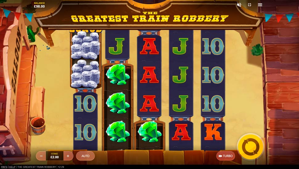 The Greatest Train Robbery Slot - Review, Free & Demo Play