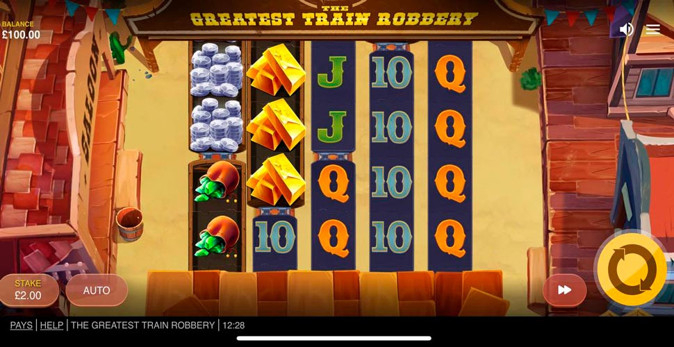 The Greatest Train Robbery slot mobile