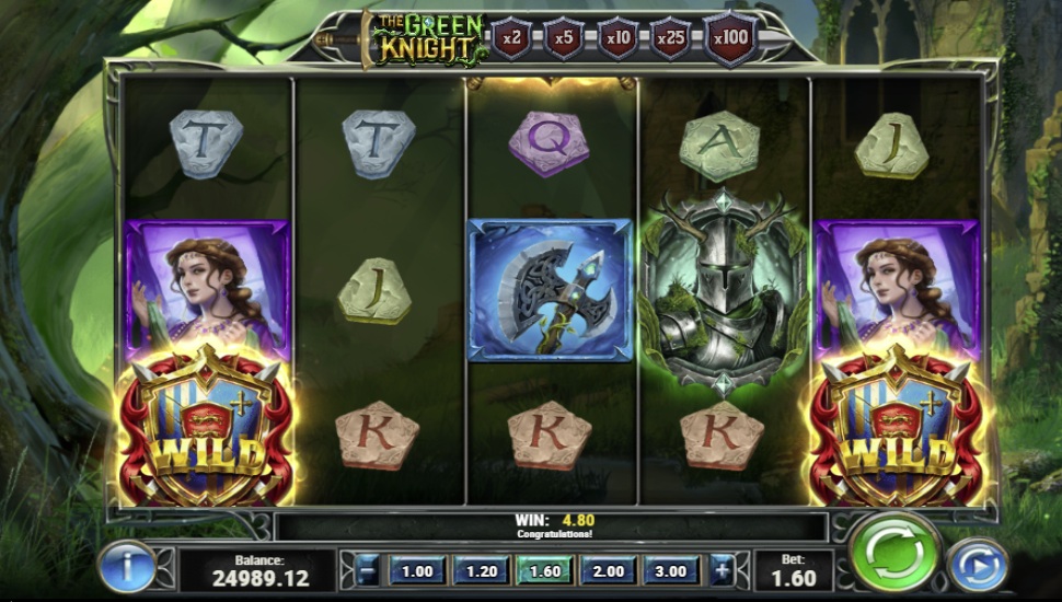 The Green Knight Slot Free Play RTP 96.3% &amp; High Volatility