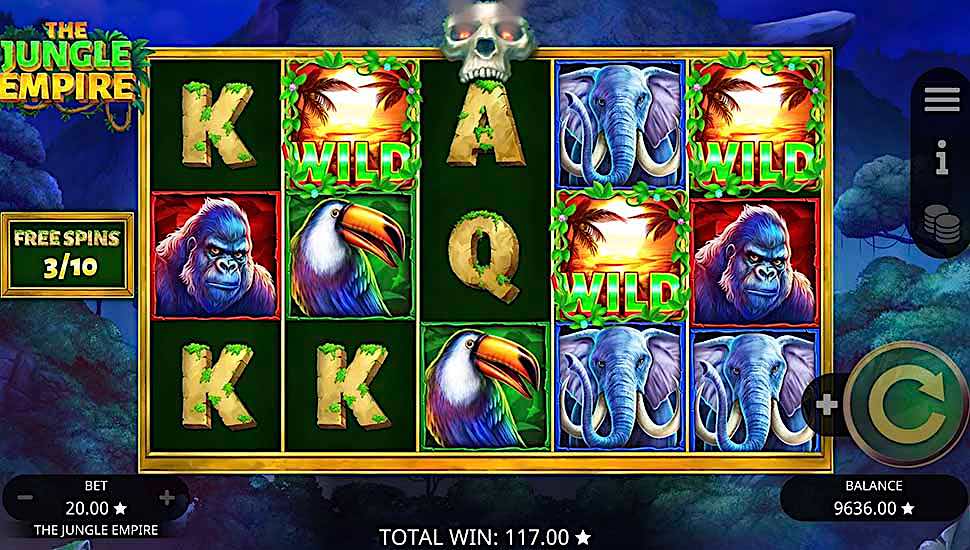 The Jungle Empire slot free spins