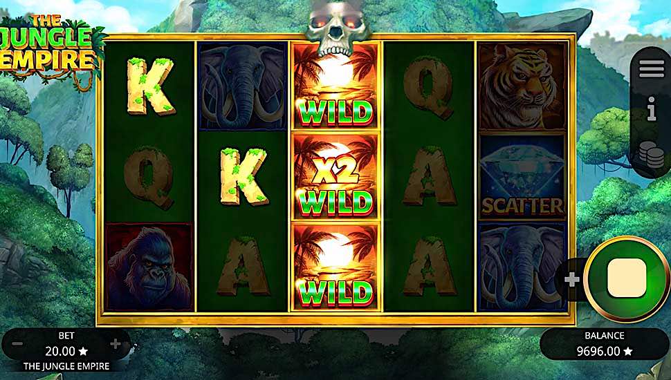 The Jungle Empire slot Random Bonus Reel